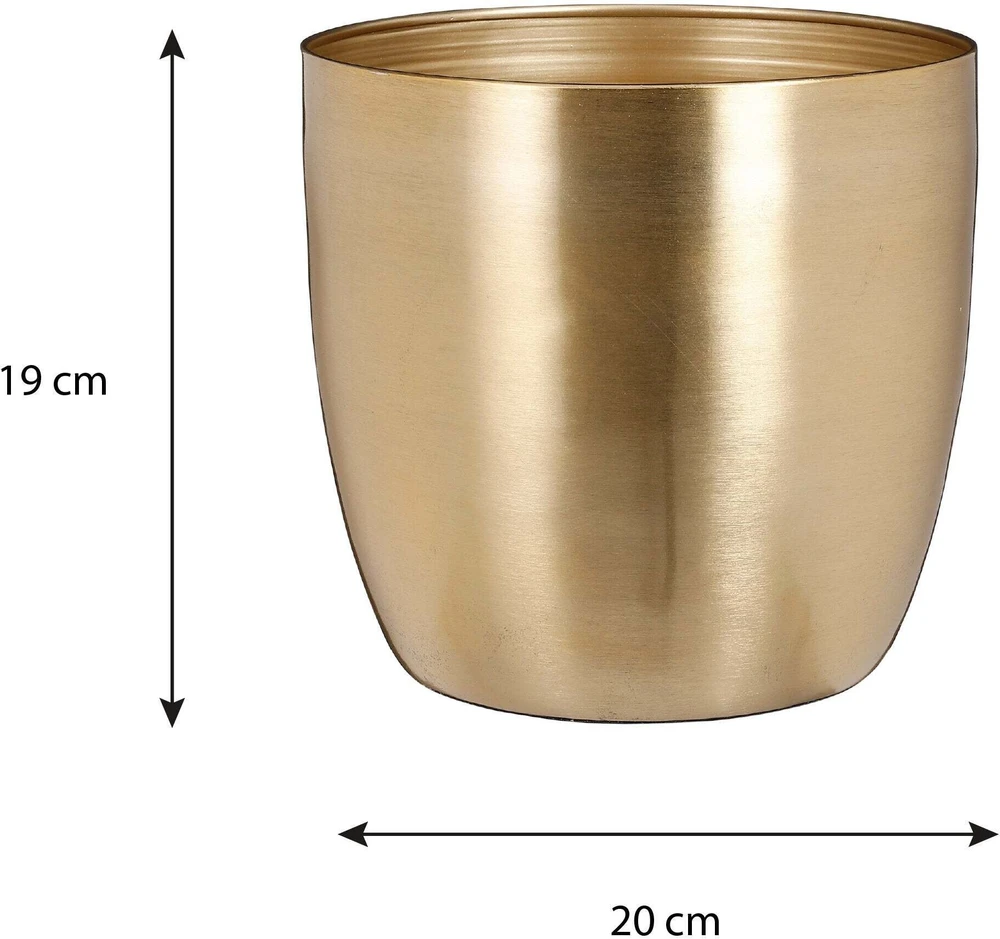 Lumarko ALANO POT GOLD - H19XD20CM