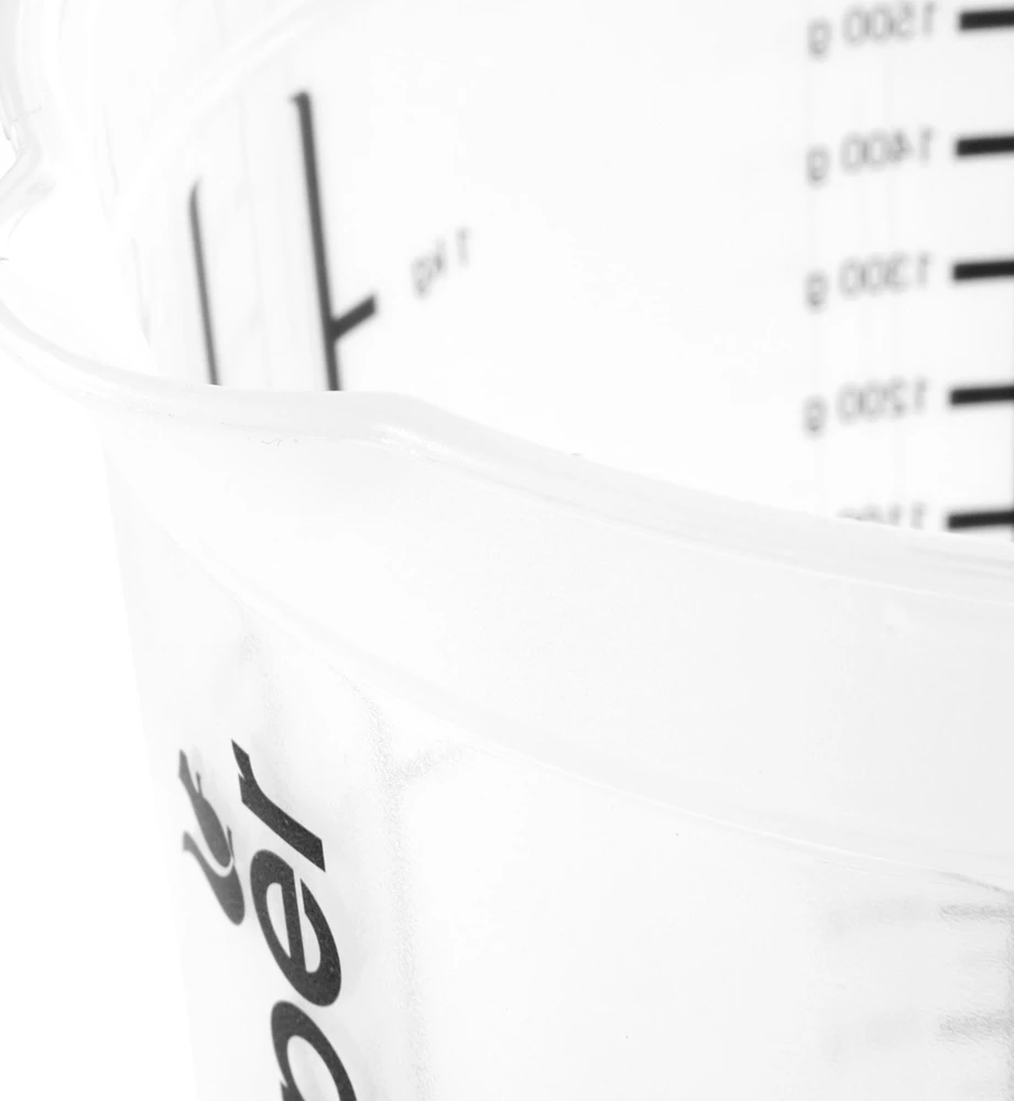 Keeeper Lumarko Ąsotis su matavimo puodeliu ir neslystančia funkcija 1,5 l Nordic Pilkas (10492) Lumarko!