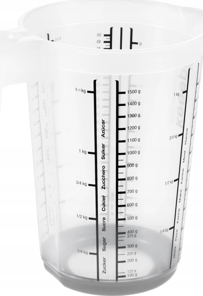 Keeeper Lumarko Ąsotis su matavimo puodeliu ir neslystančia funkcija 1,5 l Nordic Pilkas (10492) Lumarko!