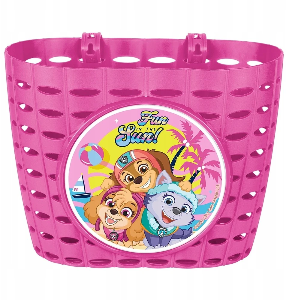 Paw_Patrol Bicycle bag Paw Patrol. plastikas. pink col.