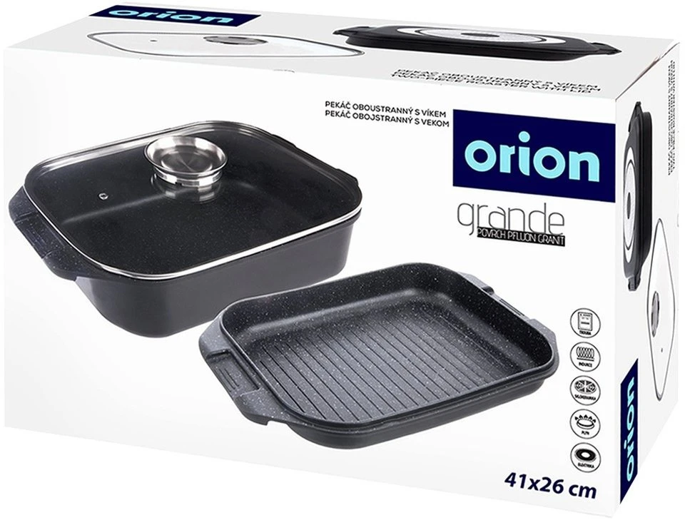 Orion Ruošimo indas 3in1 GRANDE 41x26x15 cm, 7 l - Keptuvė - Indas