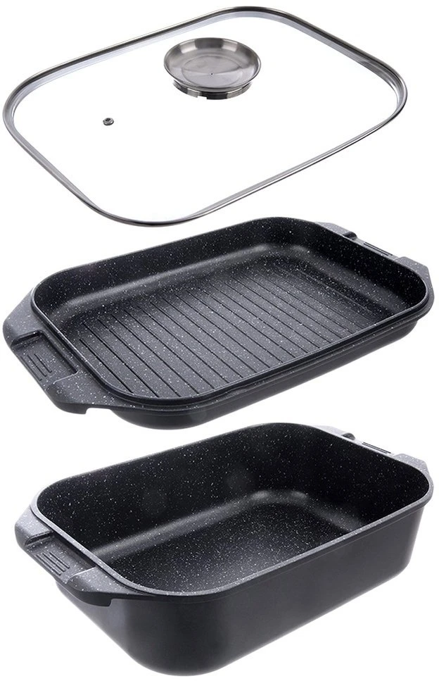Orion Ruošimo indas 3in1 GRANDE 41x26x15 cm, 7 l - Keptuvė - Indas