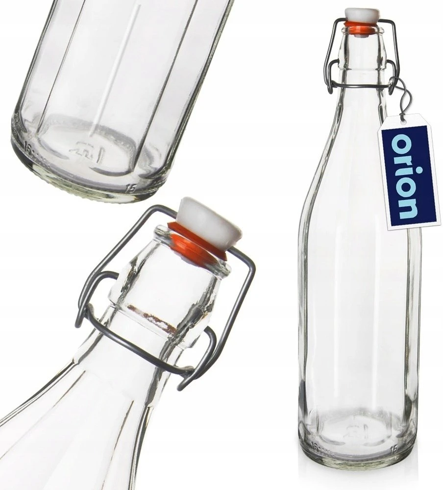 Lumarko Orion Stiklinė butelka 750 ml su klipso uždarymu