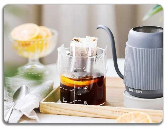 Lumarko BUYDEEM „Gooseneck Pour Over Coffee Virdulys“, modelis CD2006, spalva „Ink Pilkas“