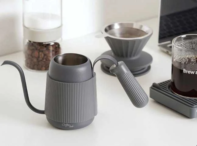 Lumarko BUYDEEM „Gooseneck Pour Over Coffee Virdulys“, modelis CD2006, spalva „Ink Pilkas“
