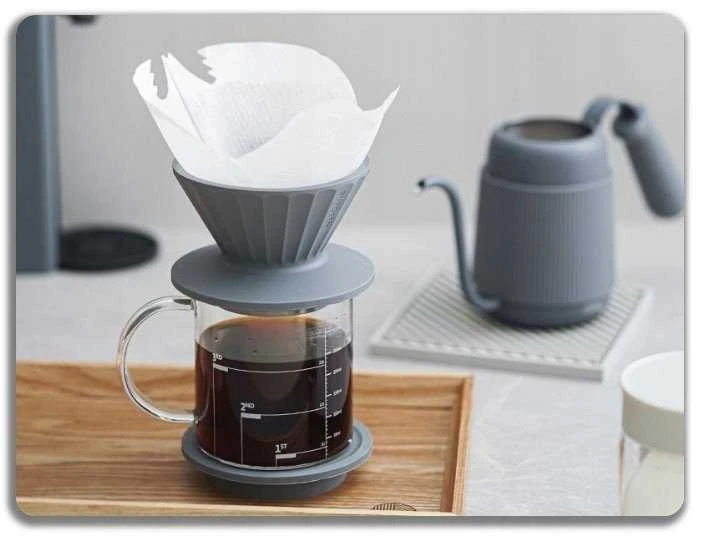 Lumarko BUYDEEM „Gooseneck Pour Over Coffee Virdulys“, modelis CD2006, spalva „Ink Pilkas“