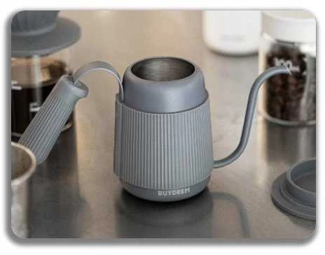Lumarko BUYDEEM „Gooseneck Pour Over Coffee Virdulys“, modelis CD2006, spalva „Ink Pilkas“