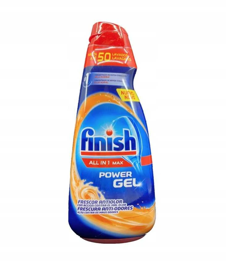 None Mondex CALGONIT/FINISH indų plovimo gelis 1000 ml viskas viename 50 plovimų Anti-kvapas