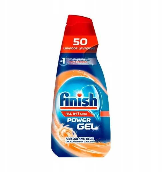 None Mondex CALGONIT/FINISH indų plovimo gelis 1000 ml viskas viename 50 plovimų Anti-kvapas