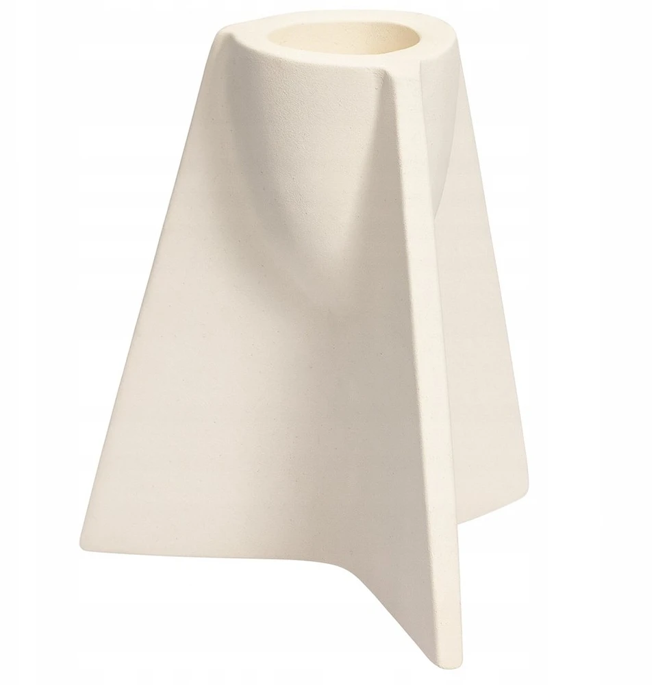 Lumarko Candle holder A98100500. aliuminio. 6.5 cm. baltas col.