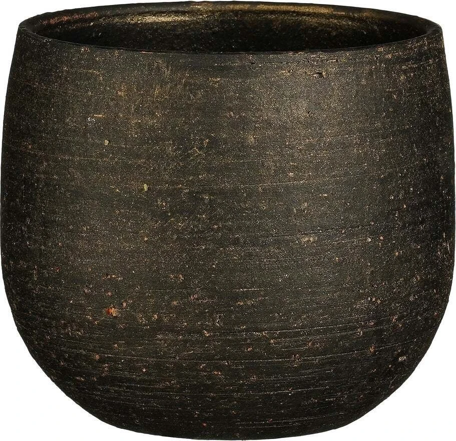 Lumarko CERAMIC POT MARCUS D18 H16 BRONZE METAL