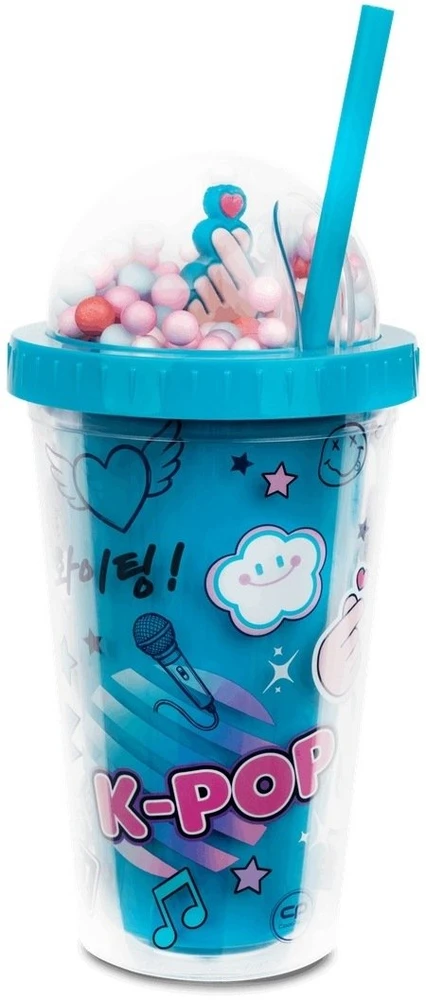 coolpack Puodelis su šiaudeliu K-POP 450 ml