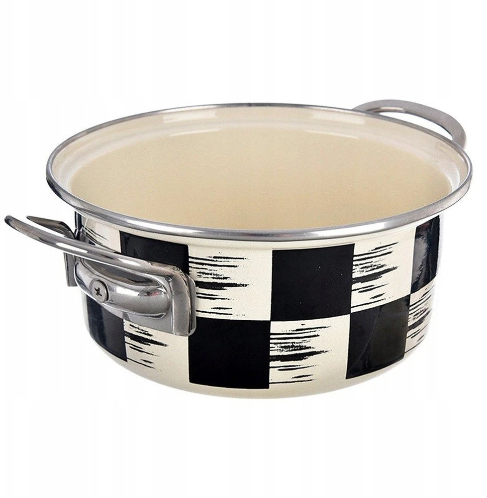 Lumarko Orion Emailliuotas puodas 18 cm 1,5 L su rankenomis