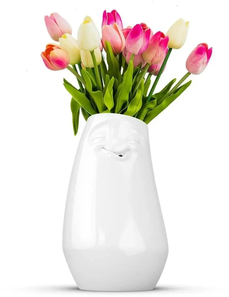 Lumarko FIFTYEIGHT Vase Zrelaksowany (aukštas) balta