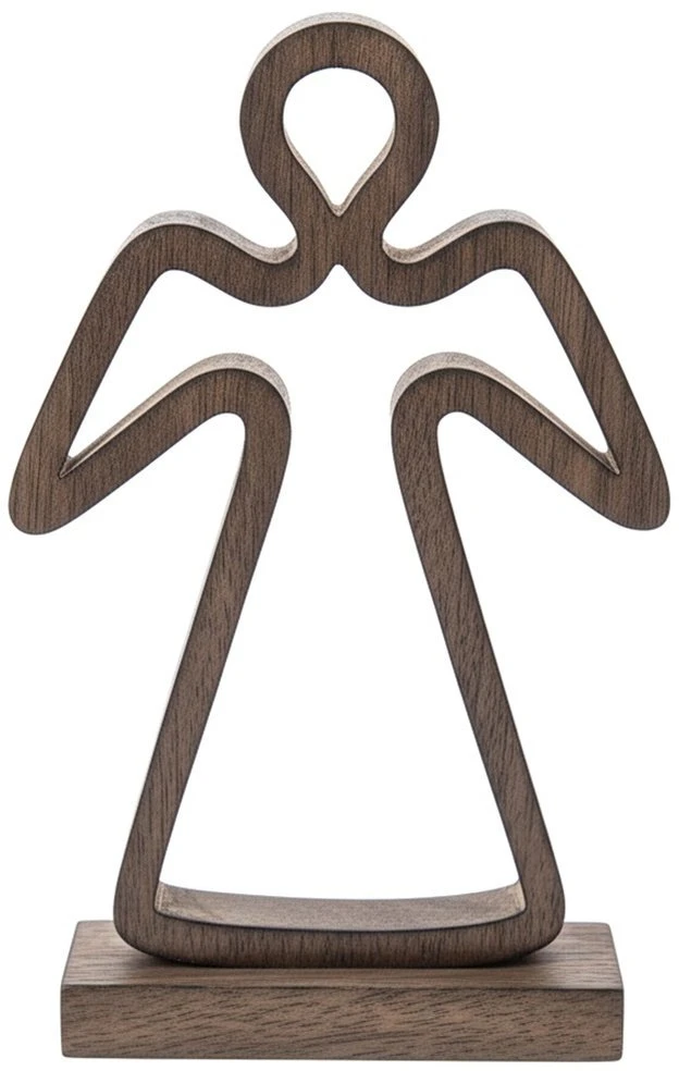 Lumarko Orion Medinė figūra Angelė 29 cm - Natūralus mangų medis