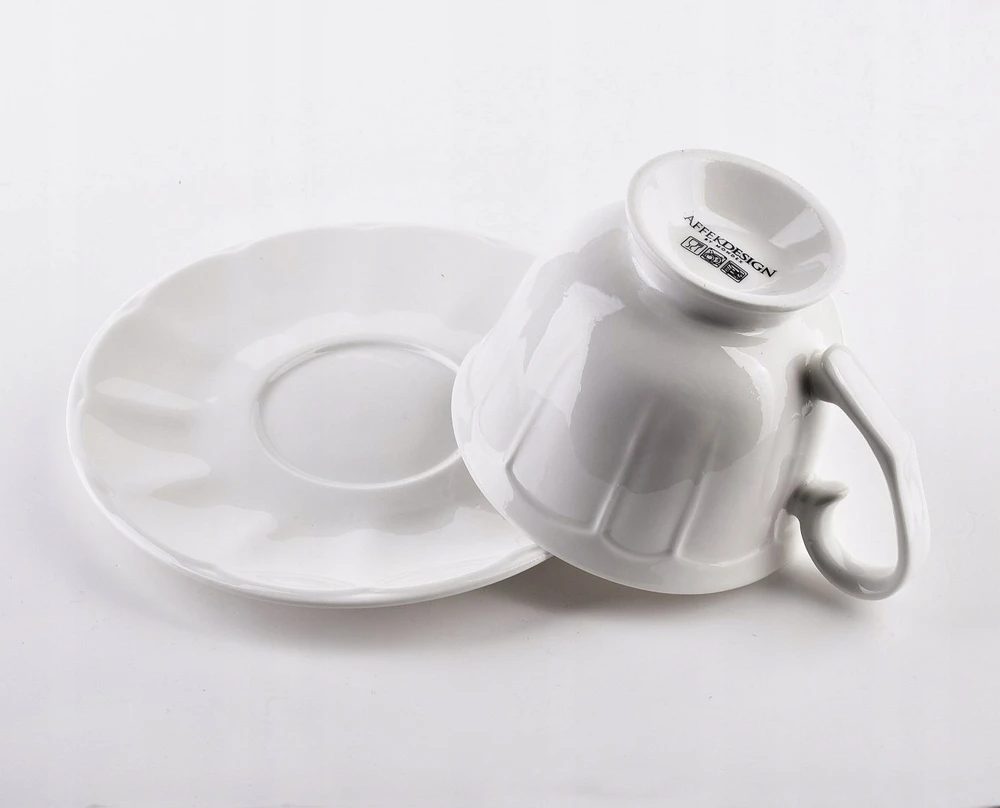 Lumarko „Affek Design HELLA“ puodelis su lėkštute, 250 ml, 15,5 x 8 cm