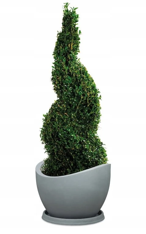 Lumarko FLOWERPOT PLASTIC 250/50 STONY Pilkas D50