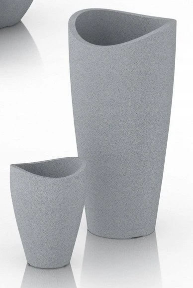 Lumarko FLOWERPOT PLASTIC 254/67 STONY Pilkas D67