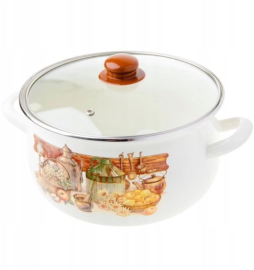 Lumarko Emaliuotas puodas OD 5018 statinė 22 cm 4,8 L Odelo