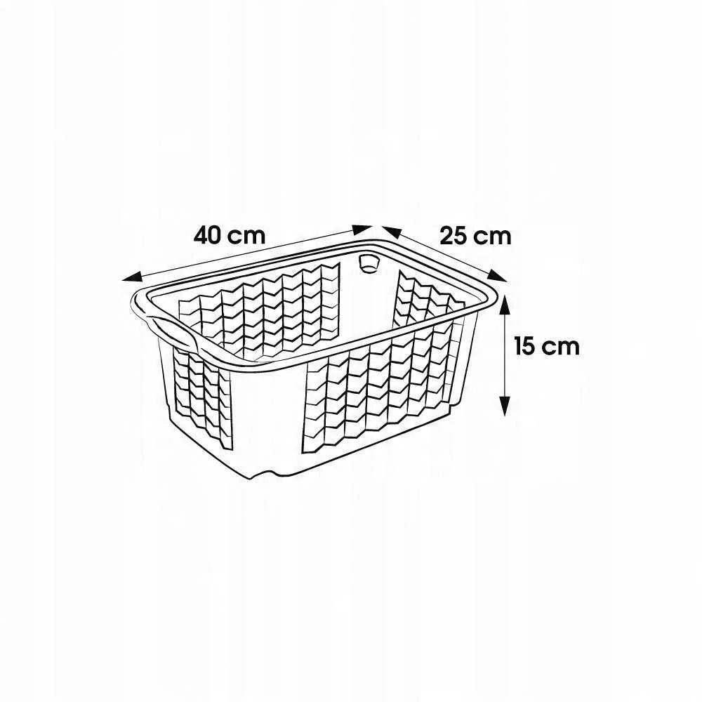 Keeeper Basket M 40x25x15cm Fritz transparent