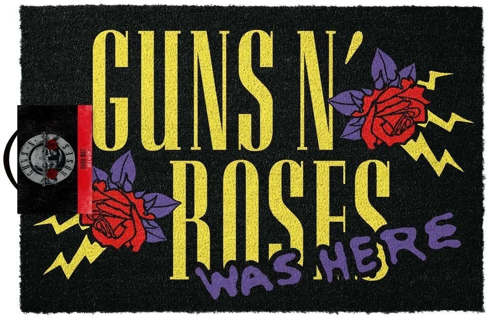 Lumarko Kitų prekių ženklų „Guns N' Roses“ kilimėlis prie durų (40 x 60 cm)