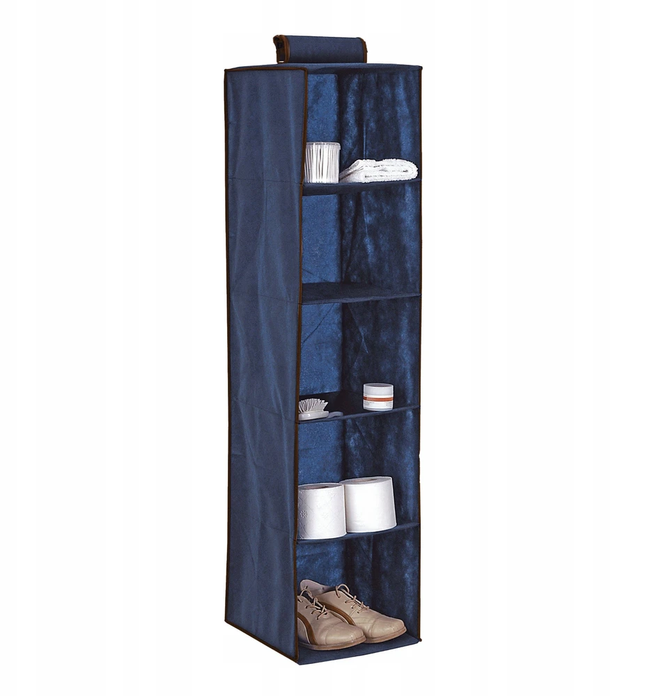 Lumarko ORDINETT 5 lentynų organizatorius 30x30x120cm Mėlyna