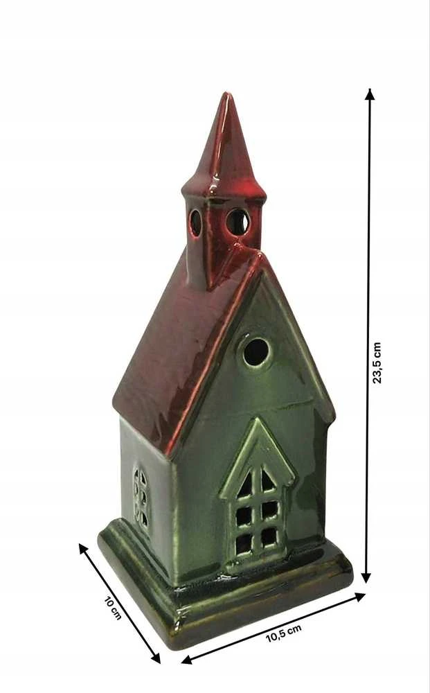 Mondex Since 1986R HUTTE Domek žibintas 10,5x10x23,5 cm AW2