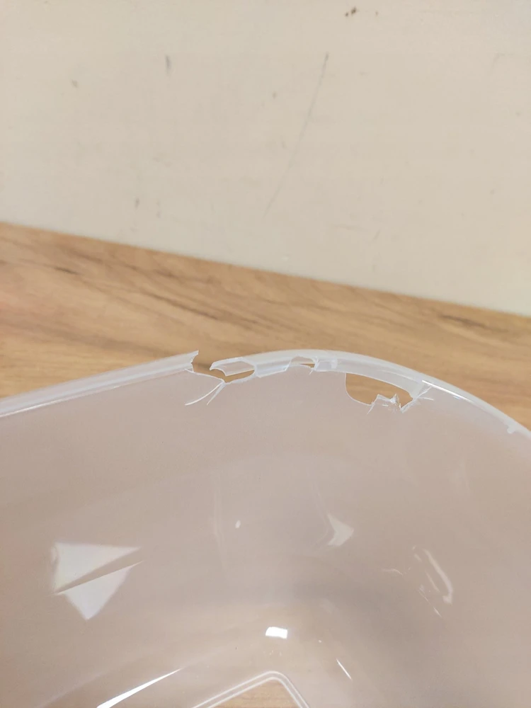 Keeeper Square bowl 34x34cm 8l transparent