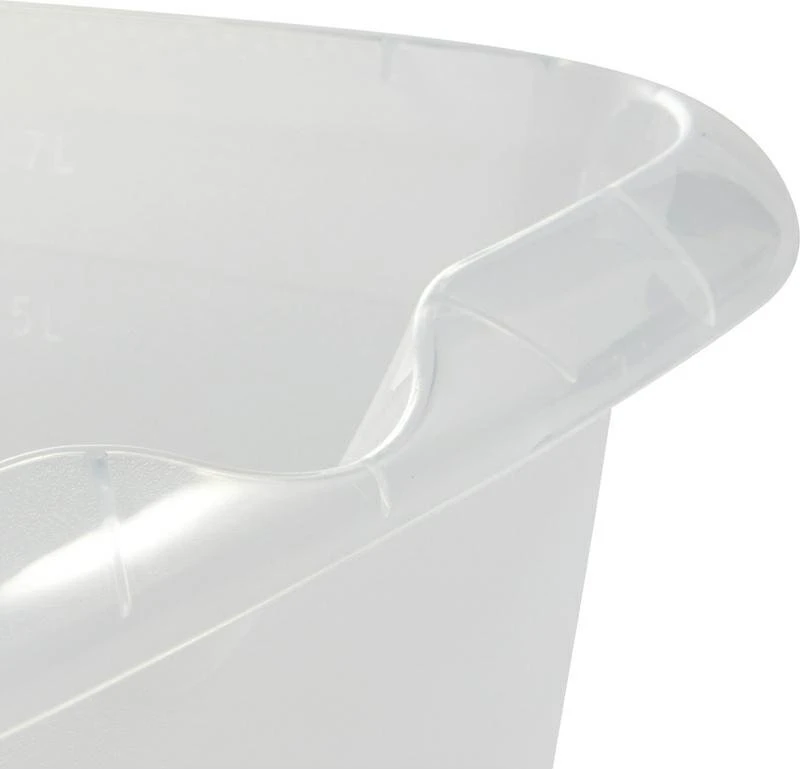 Keeeper Square bowl 34x34cm 8l transparent
