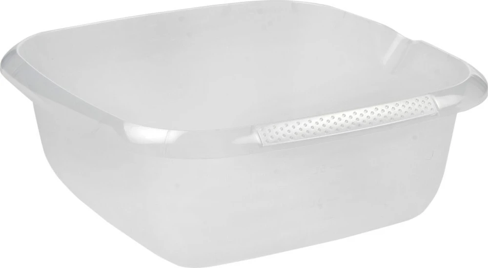 Keeeper Square bowl 34x34cm 8l transparent