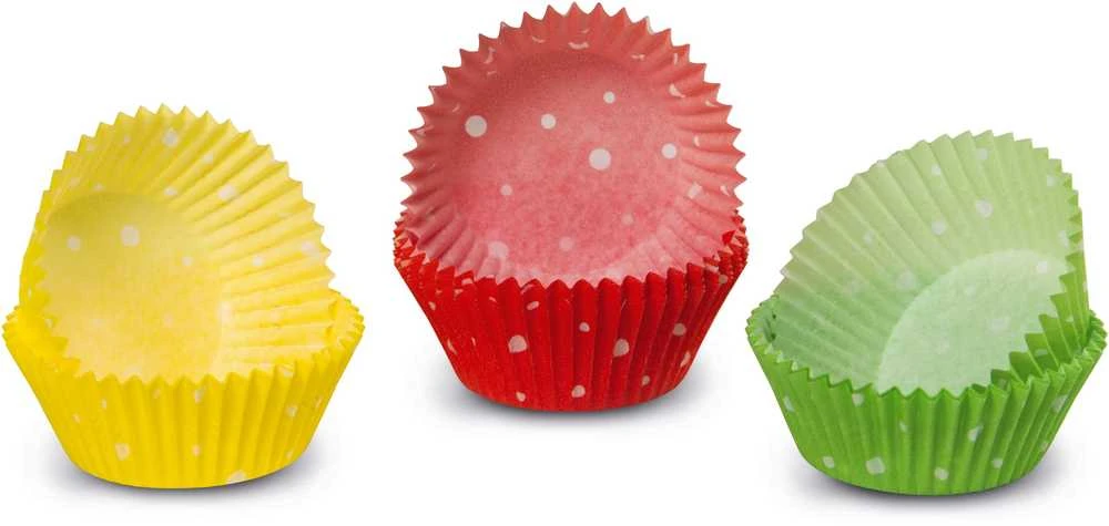 Guardini popierinės keksiukų formelės, 100 vnt., „Easy Bake“, Ø 4,3 x 2,3 cm