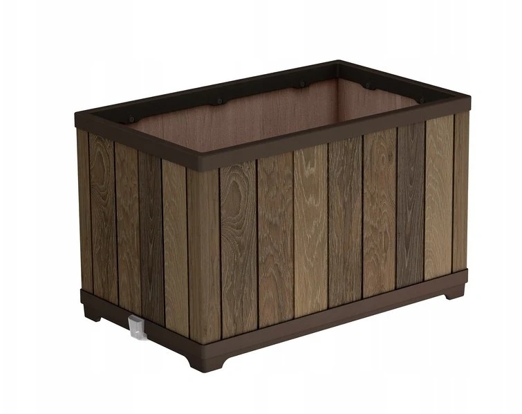 KETER 261034 garden planter walnut