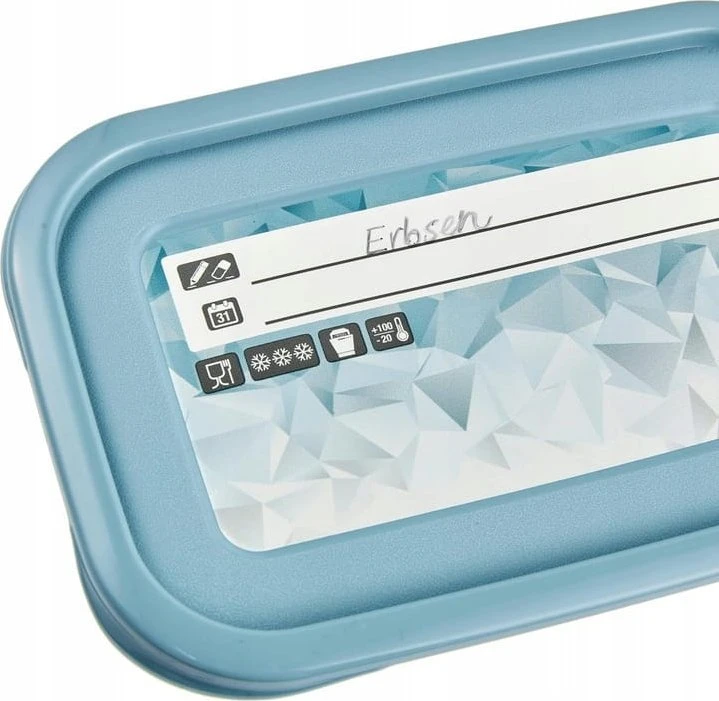 Keeeper „Mia magic ice“ rinkinys iš 5 indelių, 5 x 0,5 l, su daugkartinio naudojimo etikete
