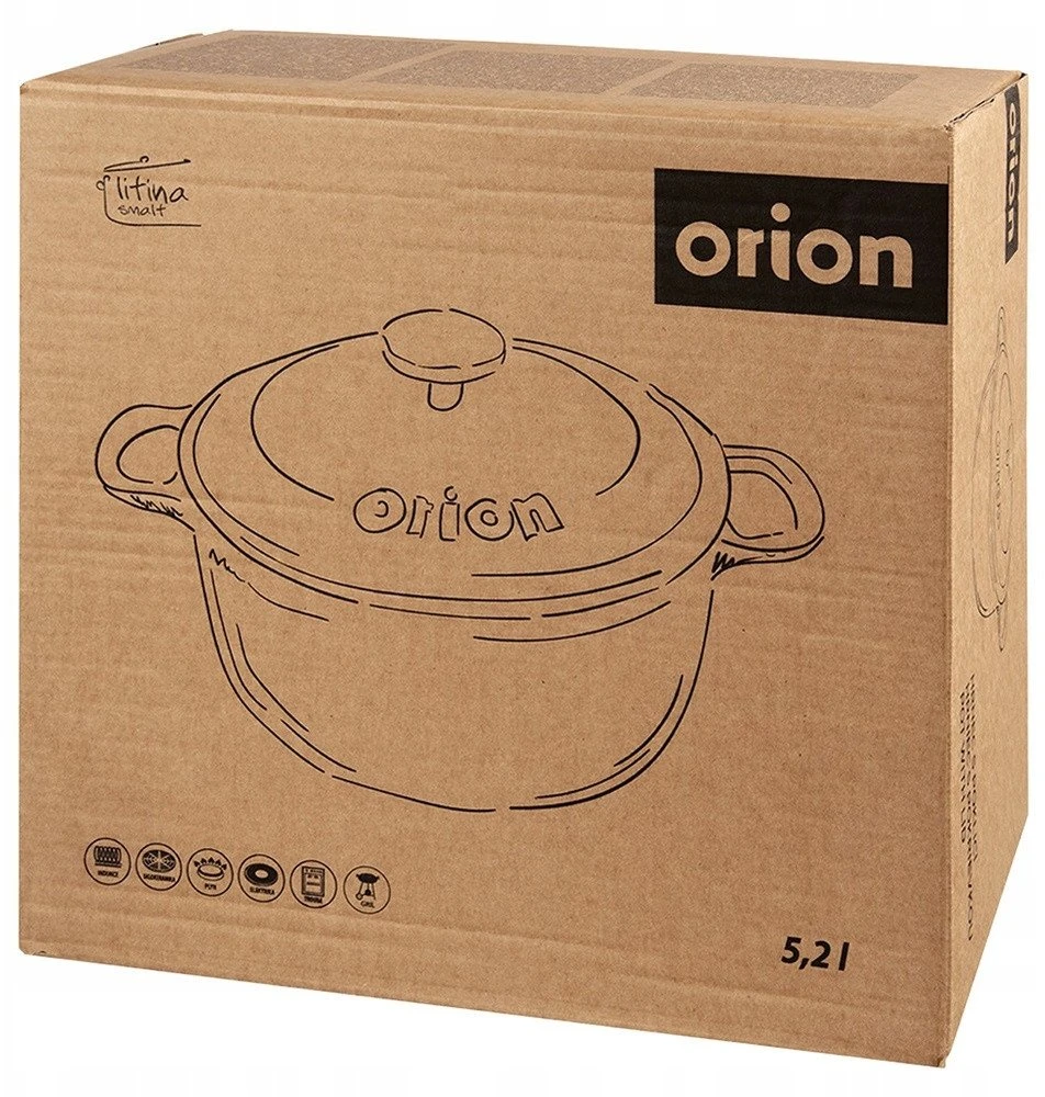 Lumarko Orion Ketaus puodas 26 cm, 5,2 l - Universalus