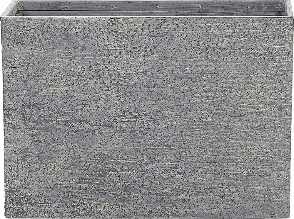 Beliani Vazonas EDESSA 80 cm pilkas