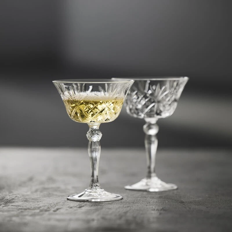 Lumarko Šampano taurės Lyngby Glas Krystal Melodia