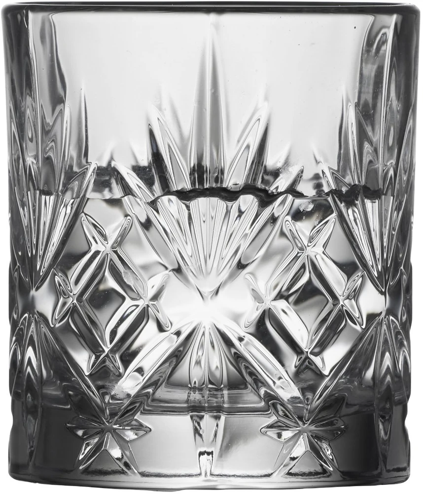 Lyngby Glas - krištolinės Melodia taurės - 8 cl - 6 vnt. rinkinys