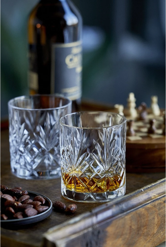 Lyngby Glas - Krištolinė Melodia viskio taurė - 31 cl - 6 vnt. rinkinys