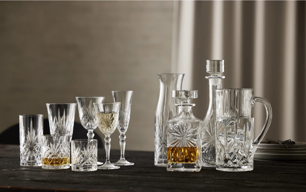 Lyngby Glas - Krištolinė Melodia viskio taurė - 31 cl - 6 vnt. rinkinys