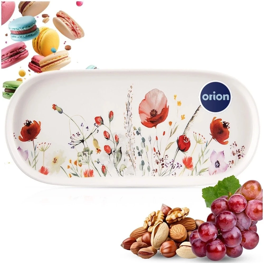 Lumarko Orion Porceliano serviravimo lėkštė KLAPROZEN 25x12 cm - Elegantiška