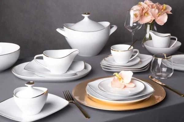 Lumarko MariaPaula Moderna Gold dinner set 6/24