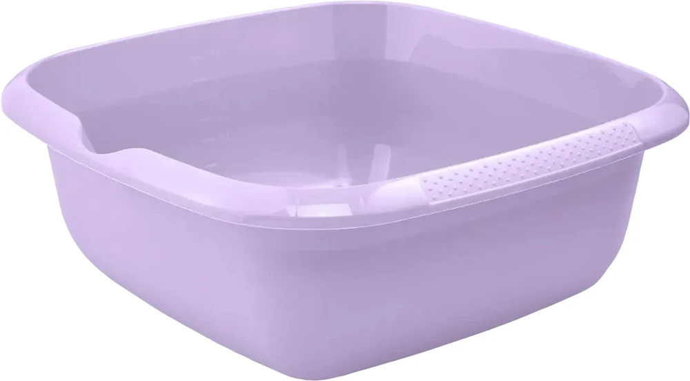 Lumarko Keeeper Square bowl 8L Björk 34x34x12.5cm soft violetinė