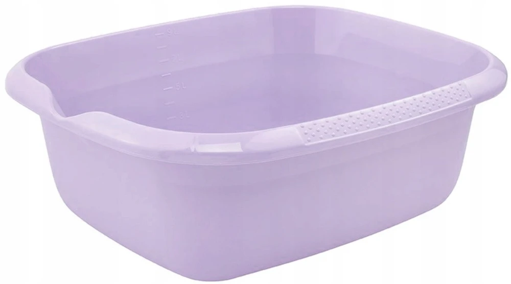Lumarko Keeeper Bowl rectangular 9L Björk 38x32x14cm soft violetinė