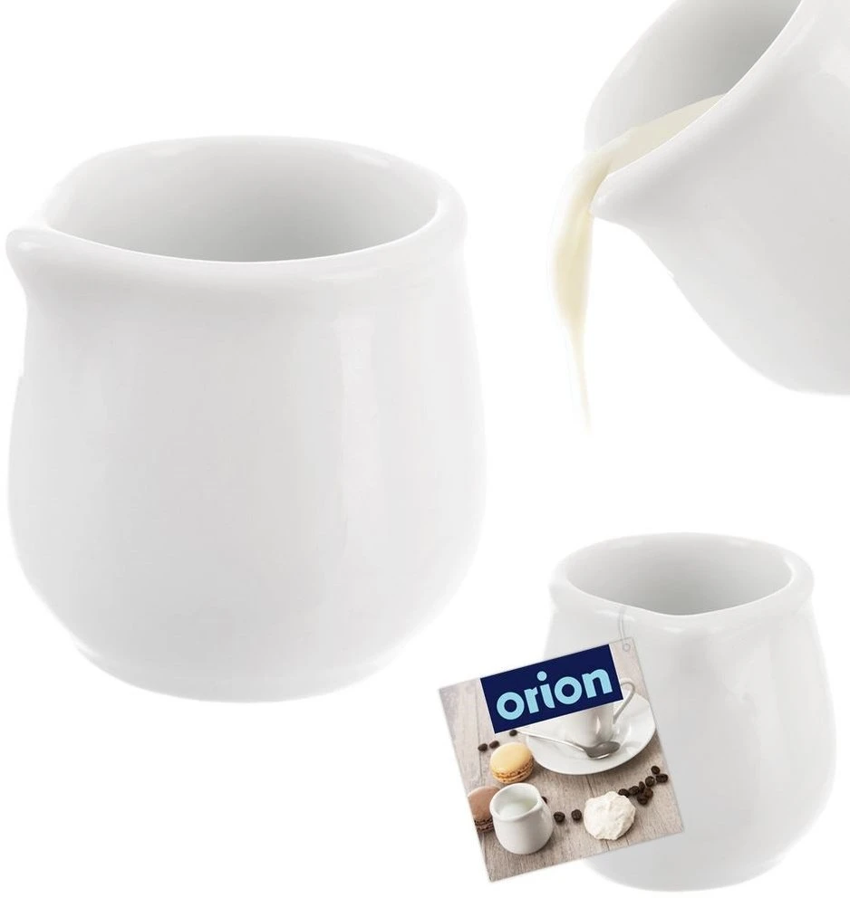 Lumarko Orion Pieno ąsotis porcelianas MONA 20 ml baltas