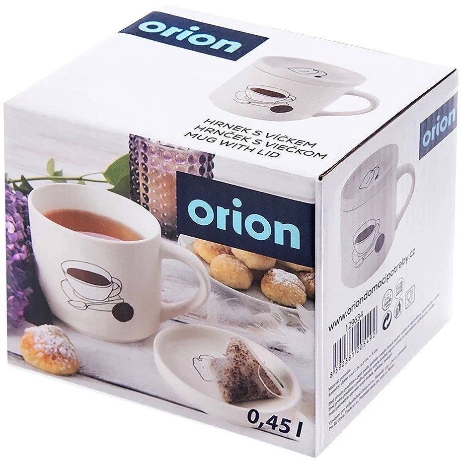 Lumarko Orion Porceliano puodelis su dangteliu 420 ml