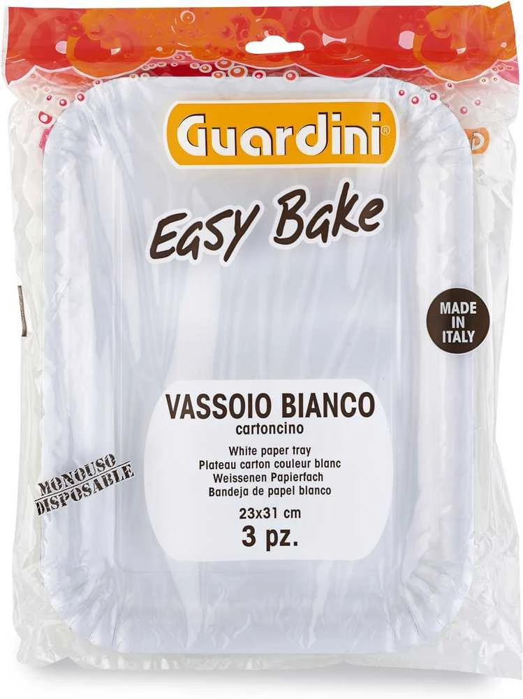 Guardini popierinių padėklų rinkinys, 3 vnt., Easy Bake, 23 x 31 cm