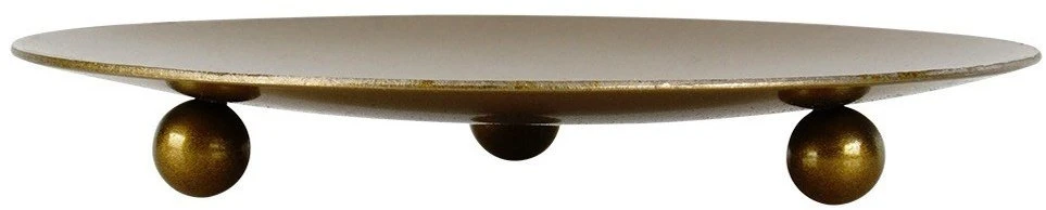 Lumarko Metalinė žvakidė 8,5 cm, auksinės spalvos