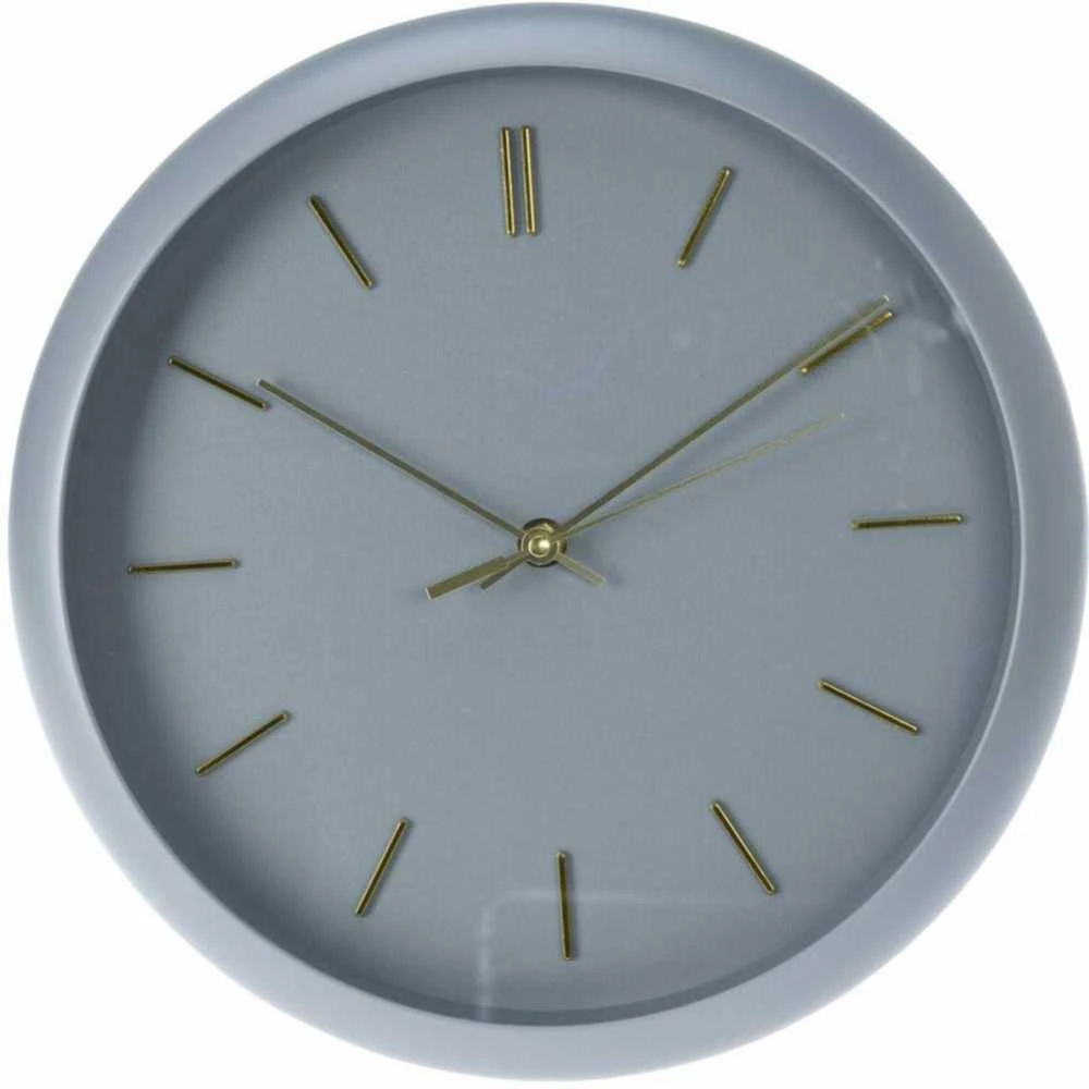 Excellent Houseware Sieninis laikrodis pilkas 30 cm