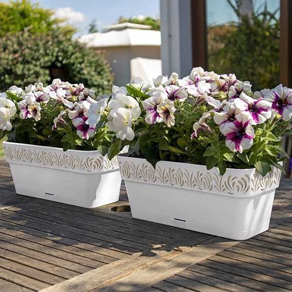 Stefanplast Sėjamoji su automatiniu drėkinimu Gaia Balta Plastmasinis (13,3 x 12,3 x 29,3 cm)
