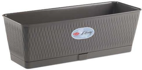 Stefanplast Lumarko Vazonas Kaste Liberty 50x18x16cm Baltas